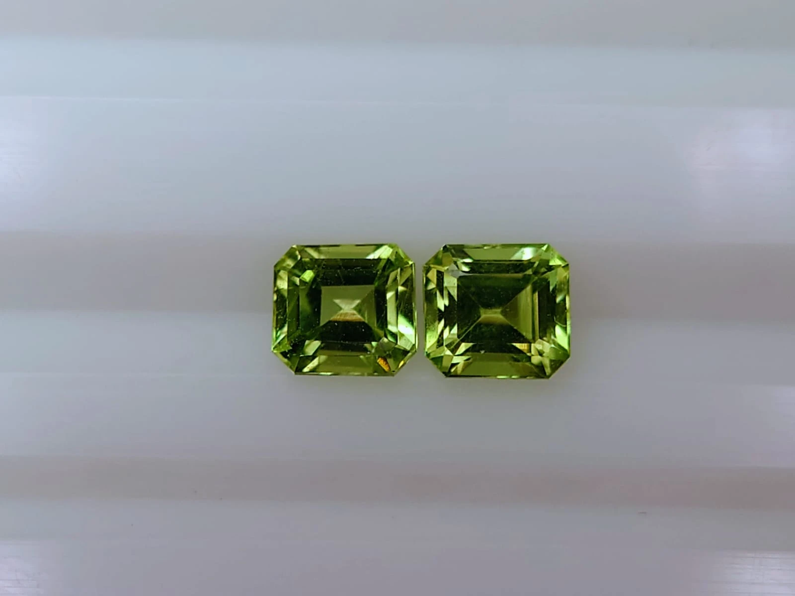 1.6ct Peridot Pair Natural From Pakistan — view 5
